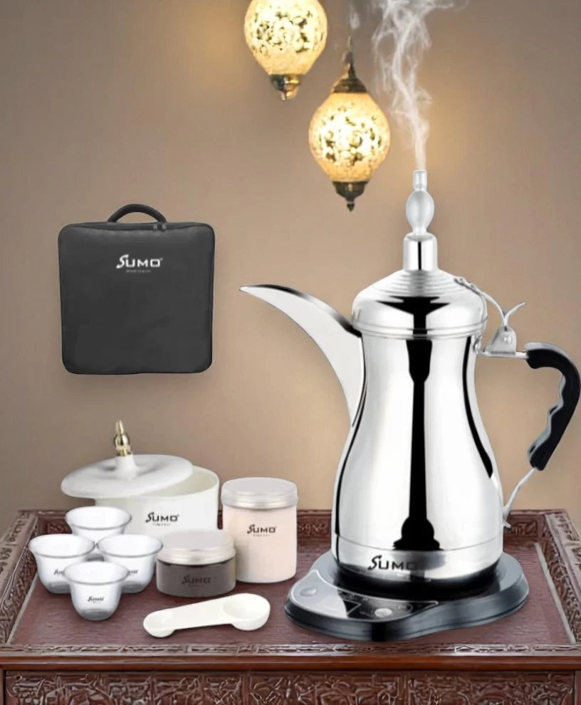 Sumo Arabian Dallah  Electric Coffee Maker With Bag - 1000W