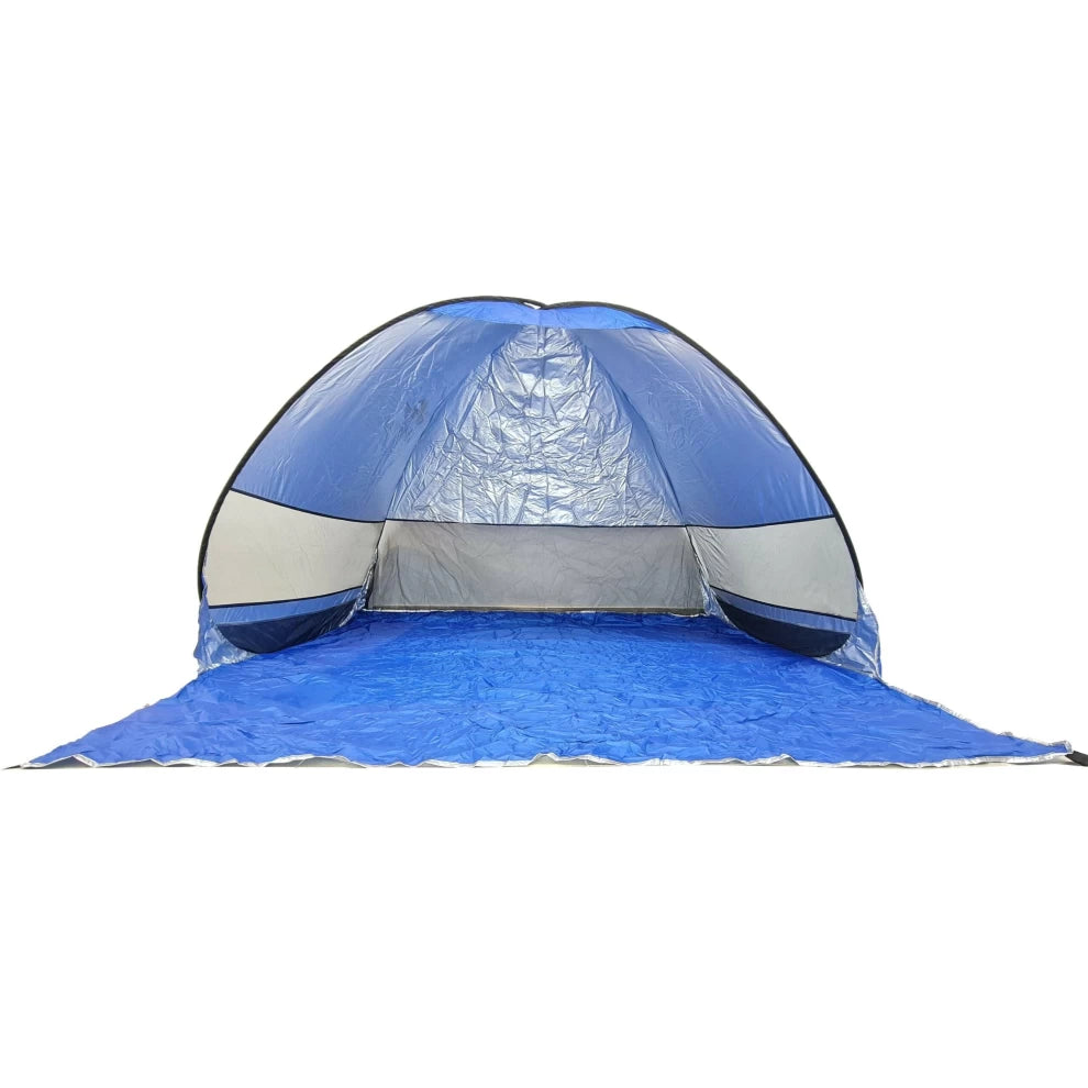 SPLASHERS Folding Pop-Up Tent – Blue (140 x 168 x 152 cm)