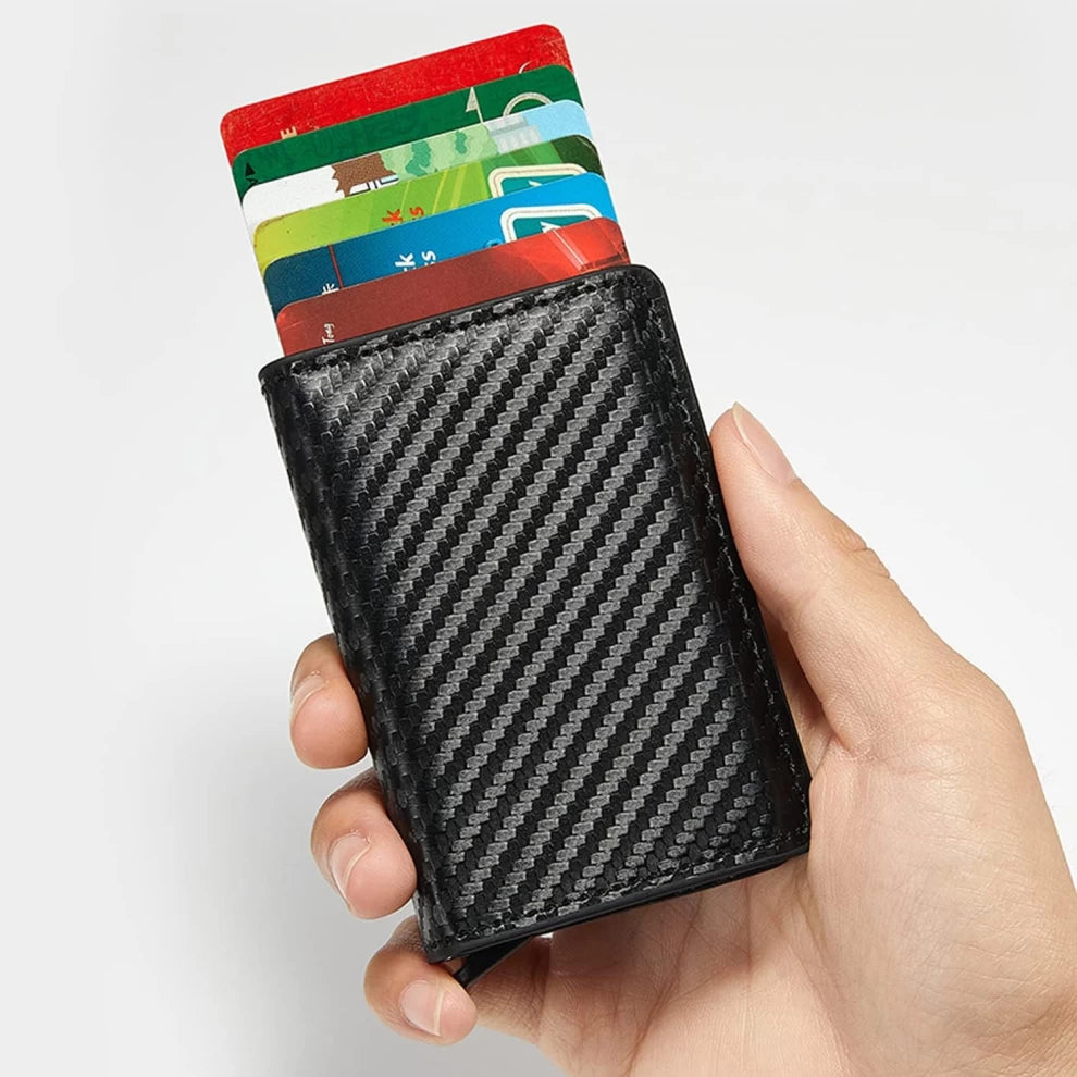 Wallet Smart Slide, Apple AirTag Compatible Trifold Wallet for Men
