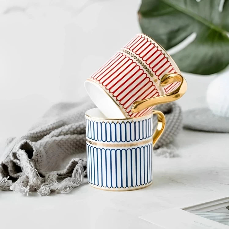 Ceramics Coffee Mug for Coffee  British Style 350ML