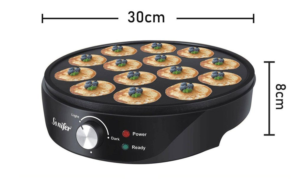Sonifer Pancake Maker 14 heating holes-SF-6071