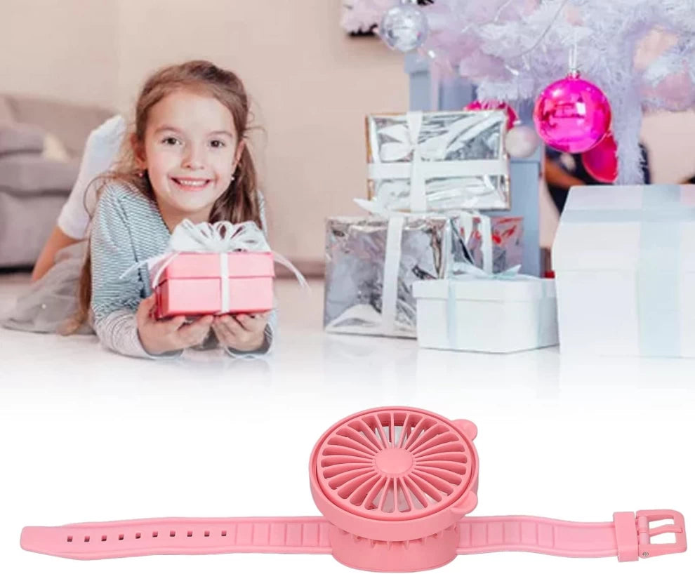 Small Portable USB Charging  Watch Fan