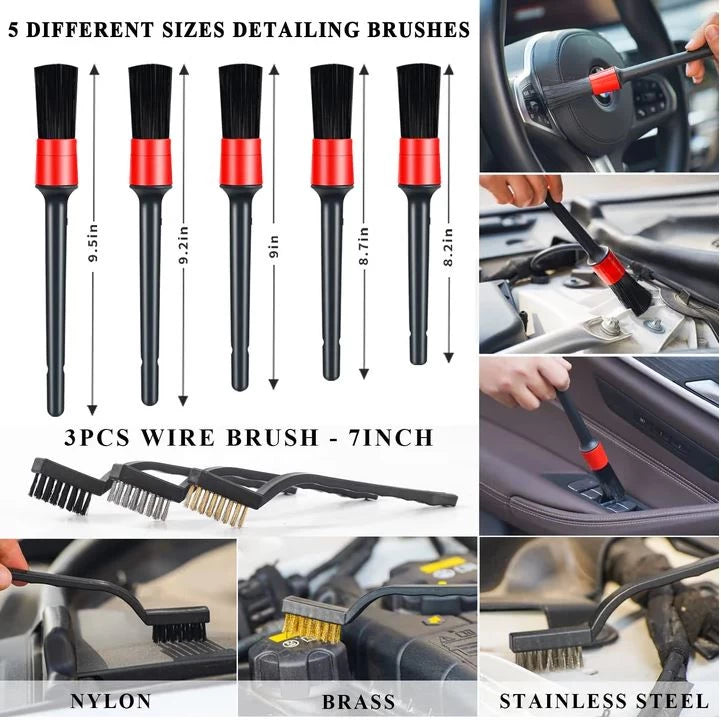 Car Wash Cleaning Tools Kit 23Pcs