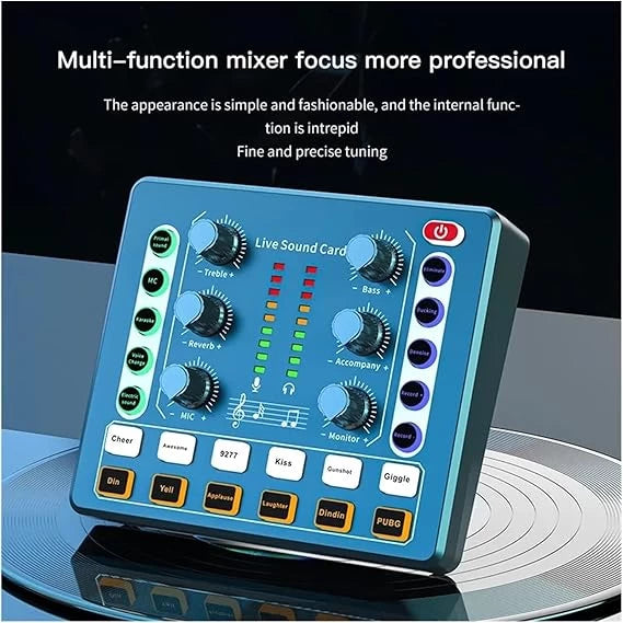 Sound Board Mixer Noise Reduction Streaming Audio Mixer Live Sound Mixer