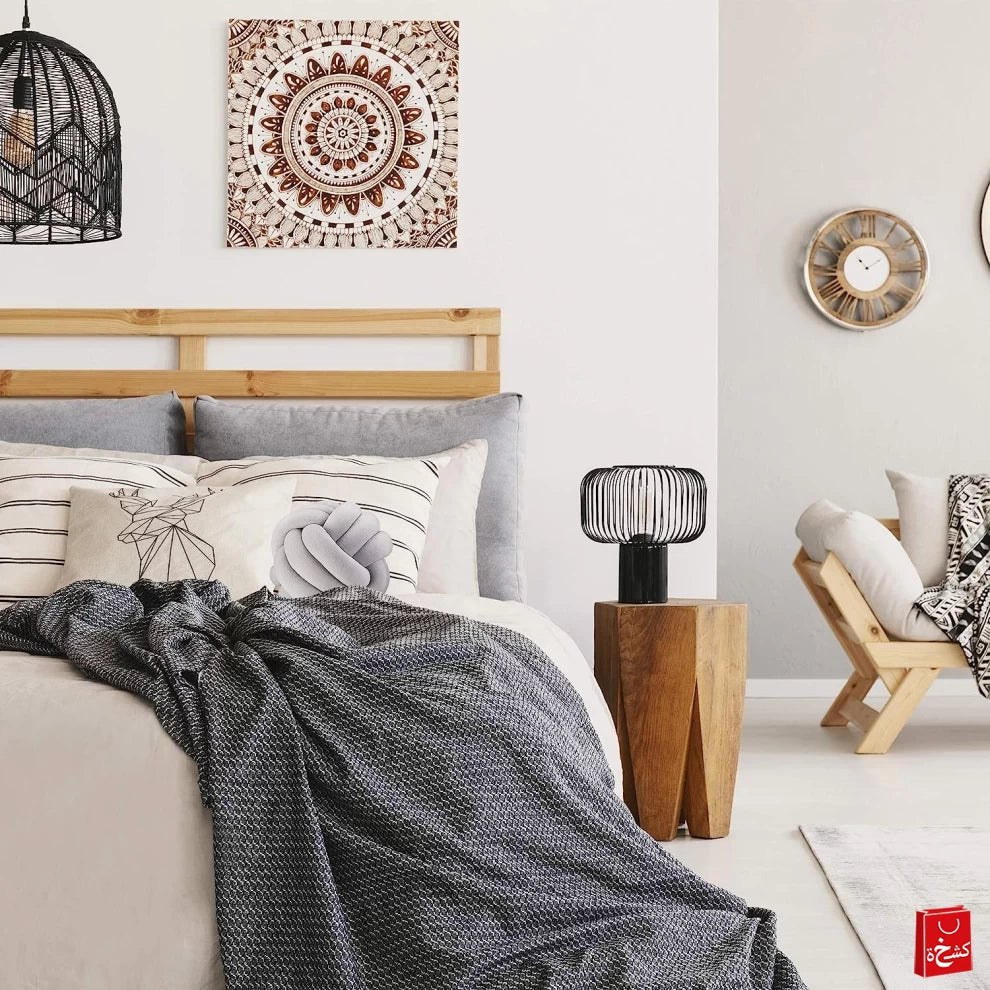 Braid Knot Pillow Tie Cushion for Sofa