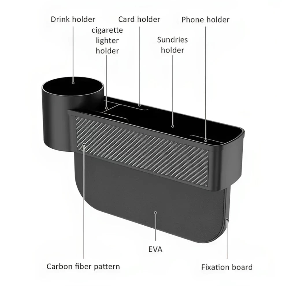 Car Seat Gap Catcher Filler Storage Box