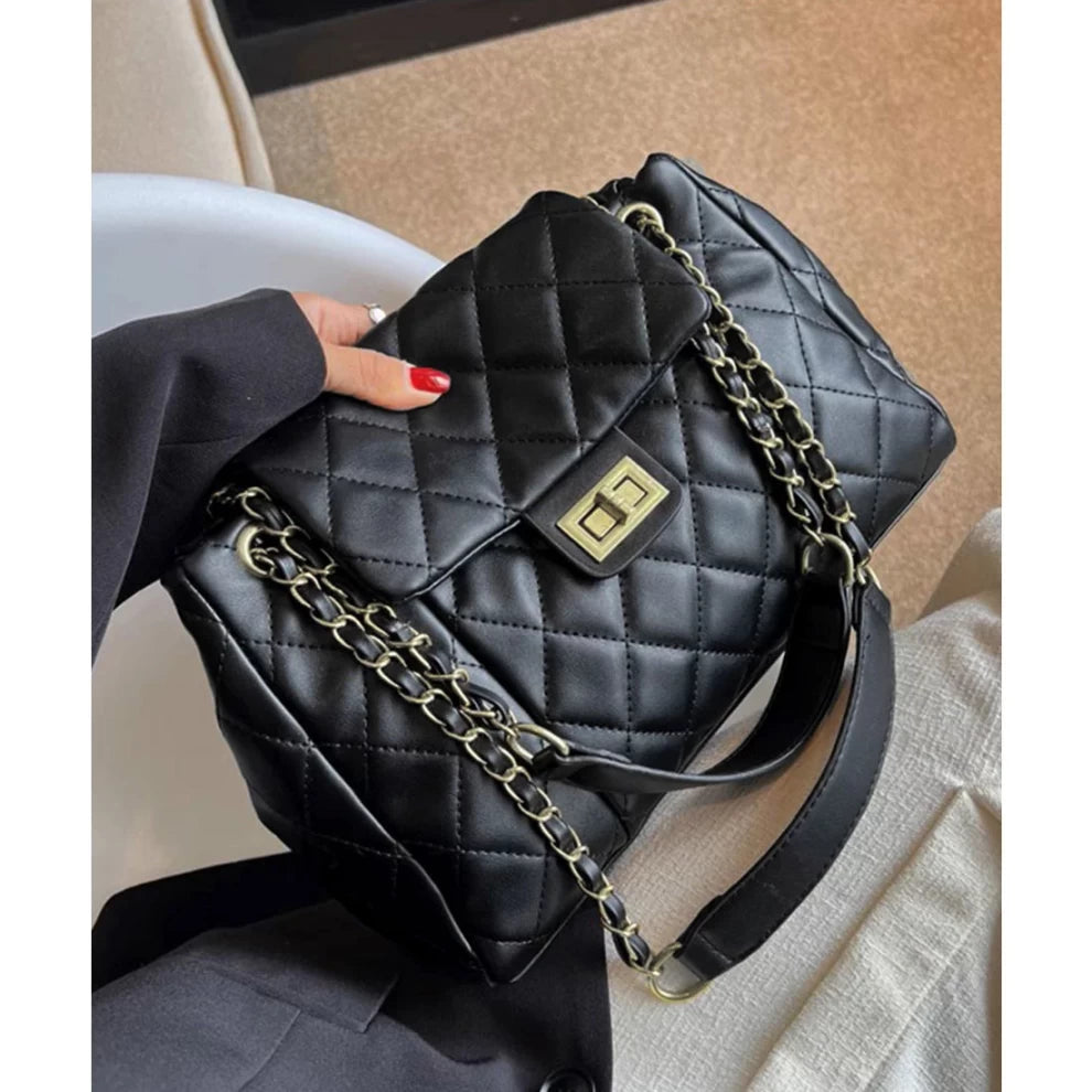 Stylish Women Shoulder Bag Black