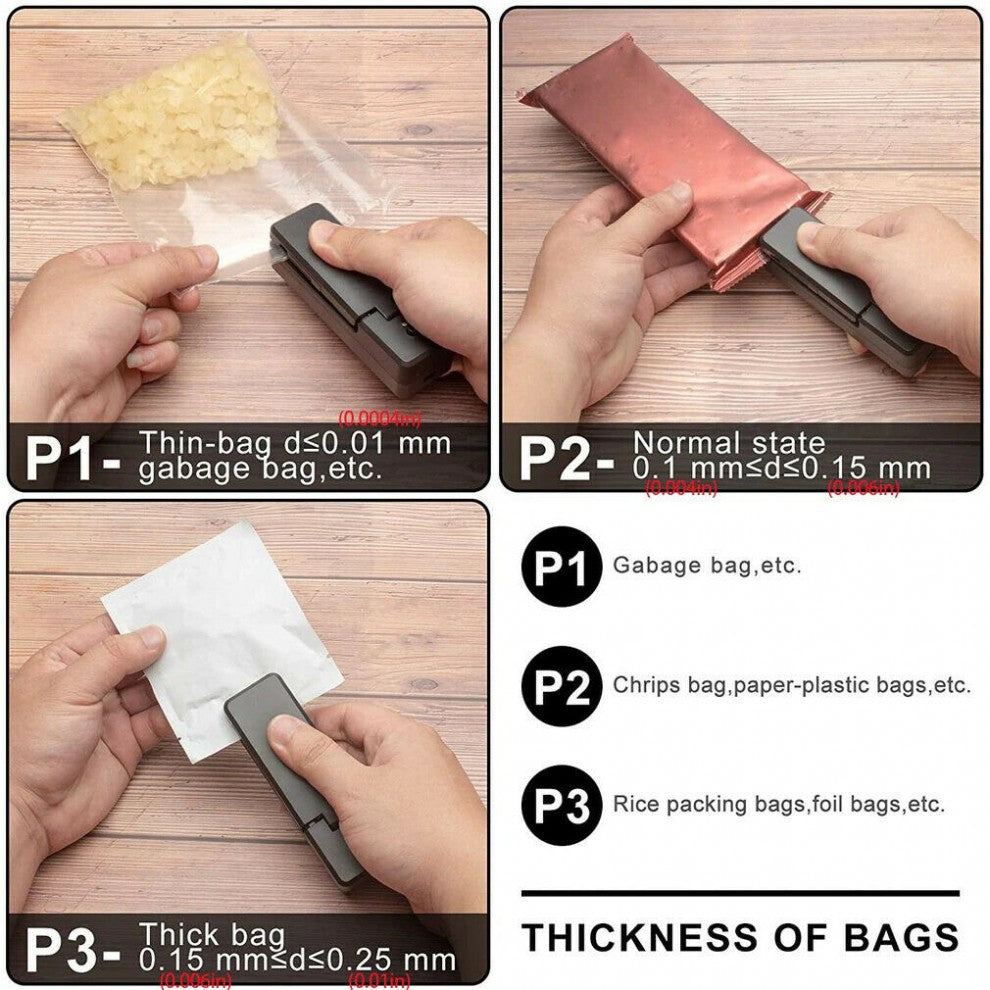 2 In 1 Mini Bag Sealer