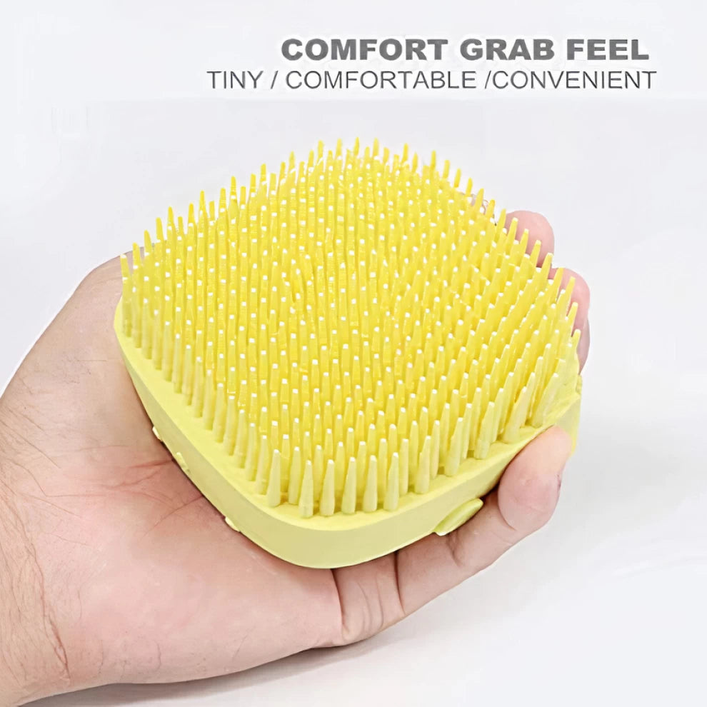 Body Scrubber with Soap Dispenser for Shower