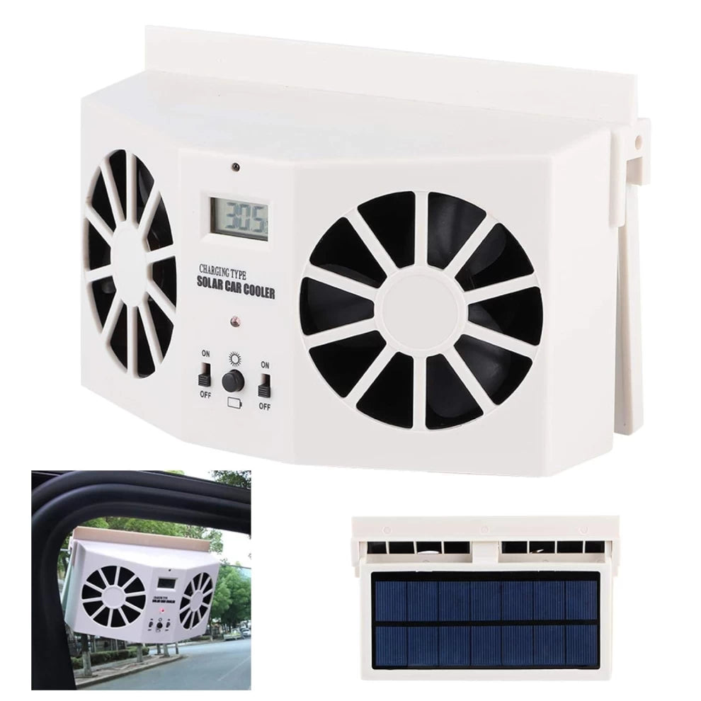 Car Solar Powered Cooler Fan