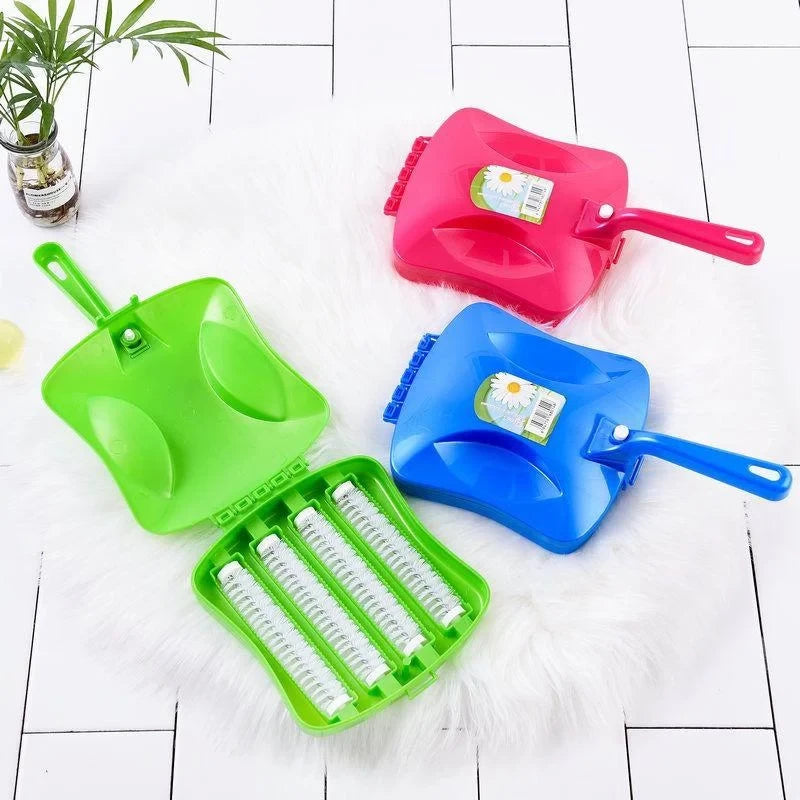 Carpet & Sofa Cleaning Brush Set – Crumbs, Hair, and Dirt Remover