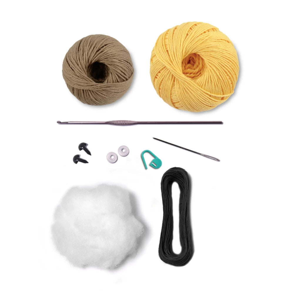 Circulo Amigurumi Crochet Kit - Safari Animals Baby Collection (Giraffe)
