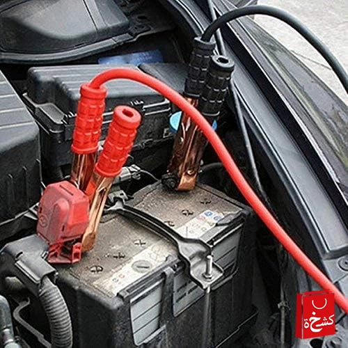 Car Battery Jumper Cable Red Positive, Black Negative 2000 AMP