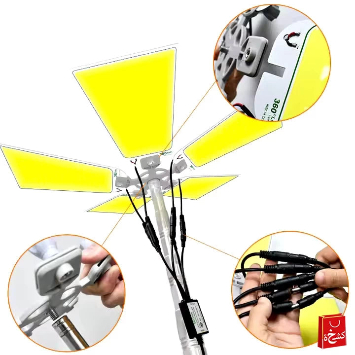 360 Camping Light Sanara Multifunction LED 5 Light