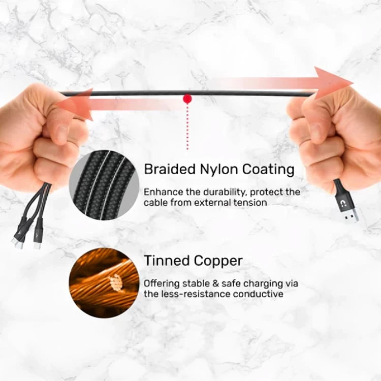 Cable 3in1 Rapid USB