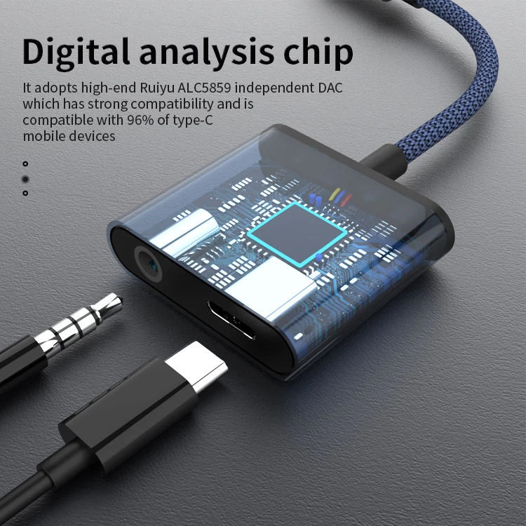 Adapter Type-c to 3.5mm Audio Adapter