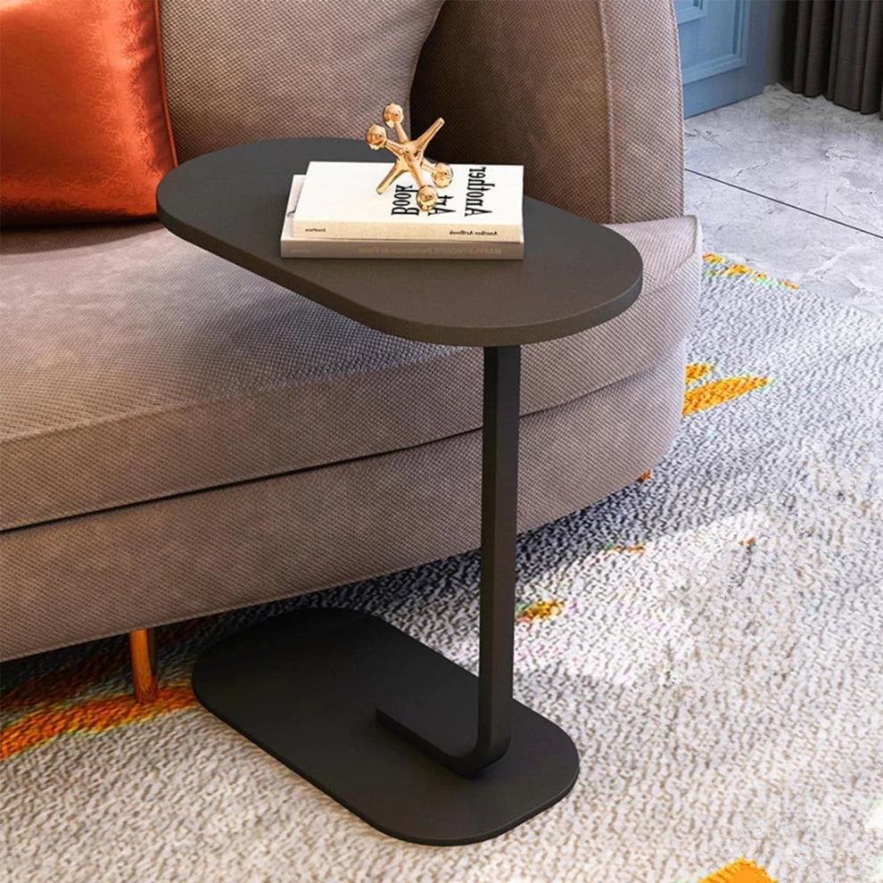 C Shaped Side Table for Sofa Coffee Laptop Use-60cm