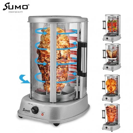 Sumo 1500 W Vertical Rotisserie Grill 25 L