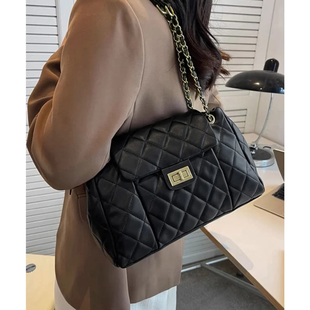 Stylish Women Shoulder Bag Black