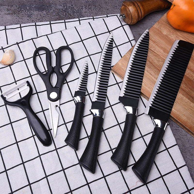 Starter Knife Set Non-Stick Coating on Stainless Steel
