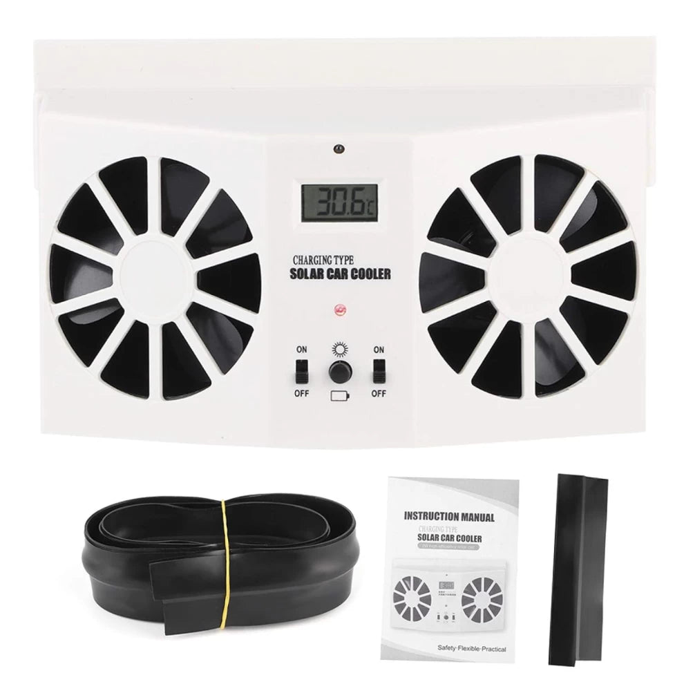 Car Solar Powered Cooler Fan