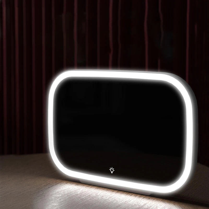 Car Visor Vanity Mirror with 3 Light Modes