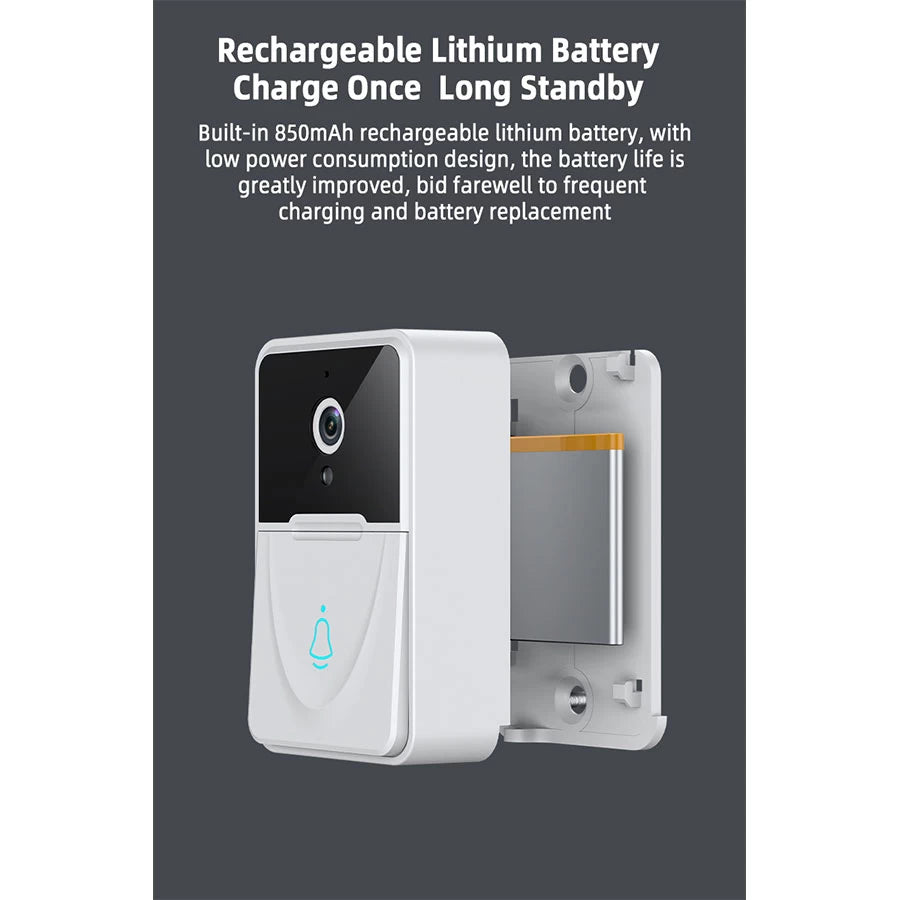 Smart Home Wireless Doorbell WiFi Waterproof-X9