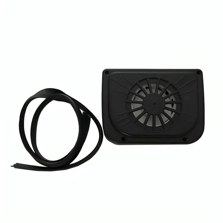 Car Fan Auto Front/Rear Window Solar- Fan Portable Powered Air Purifiers