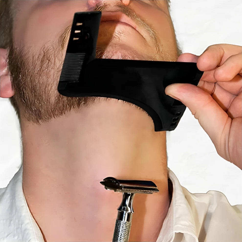 Beard Apron & Beard Shaping Tool