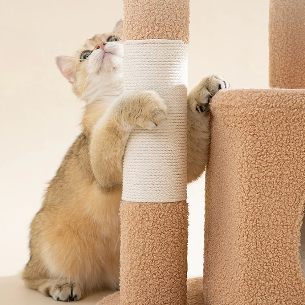 Cat Nest Cat Tree Integrated Cat Climb Frame Scratch Toy