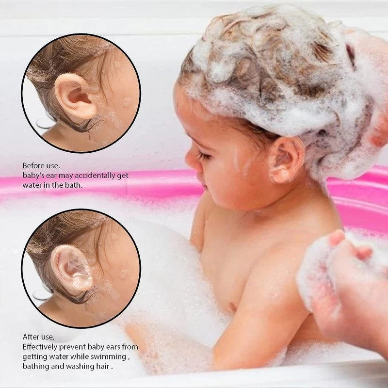 Baby Waterproof Ear Stickers For Swimming Showering (30 Pieces)