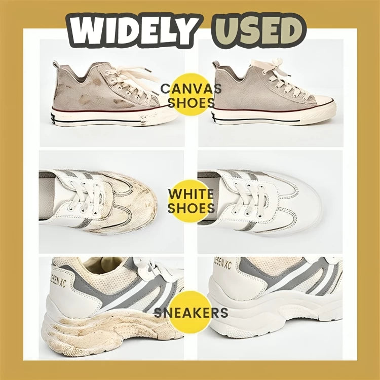 Suede Stains Fast with Shoe Cleaning Sponge
