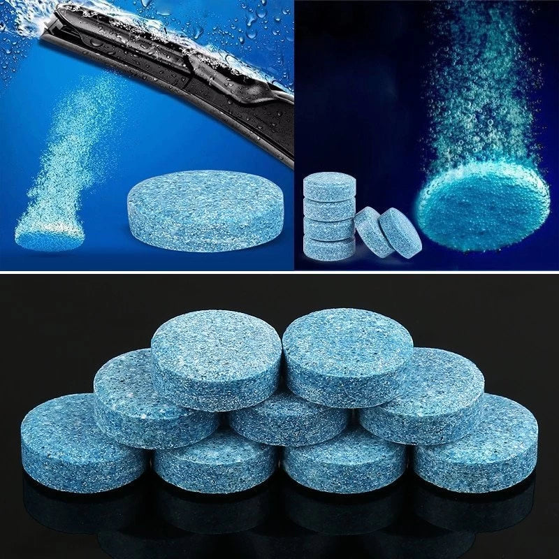 Car Windshield Glass Washer Cleaner 6 pcs - Free Shine & Instant Cleaning