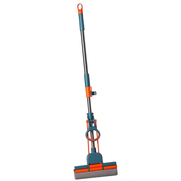 Stainless Steel Roller Rod PVA Sponge Mop