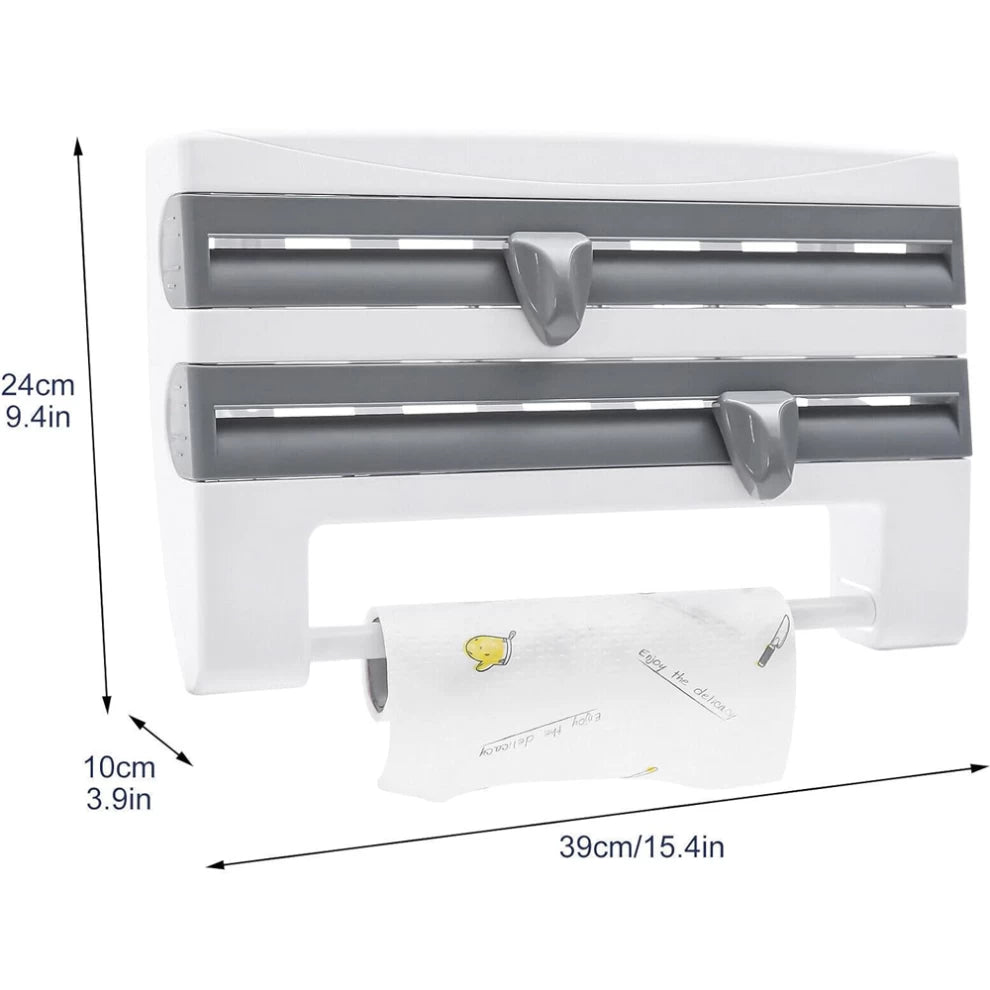 Wall Mounted Triple Paper Dispenser