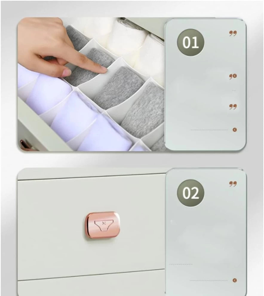 Storage Drawer 4-Layer Closet Organizer – Separate Compartments for Underwear, Bras & More!