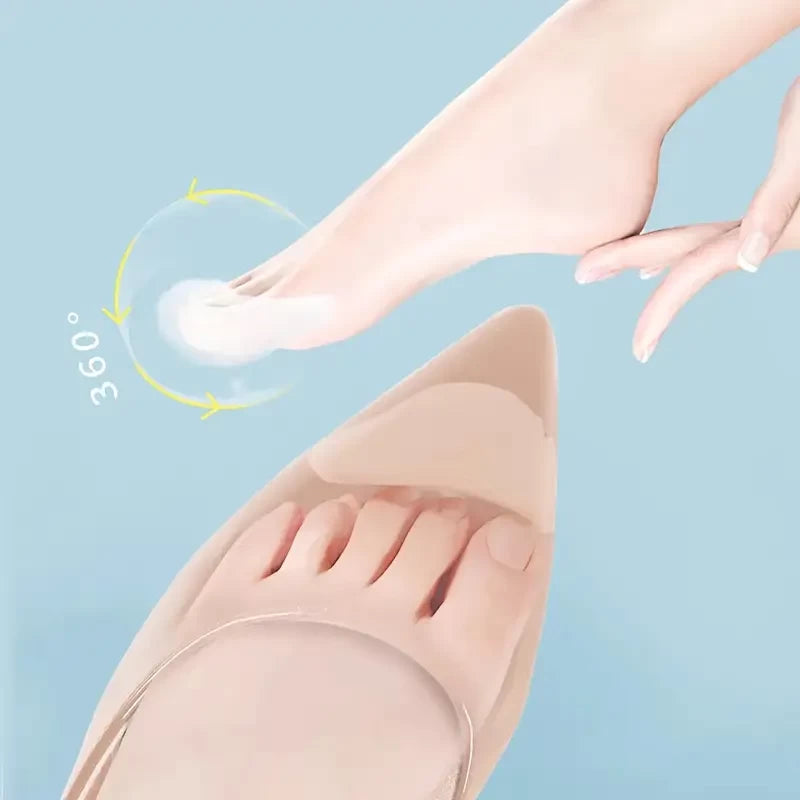 1 Pair High Heel Toe Insert Toe Protector Insole Sponge Pad
