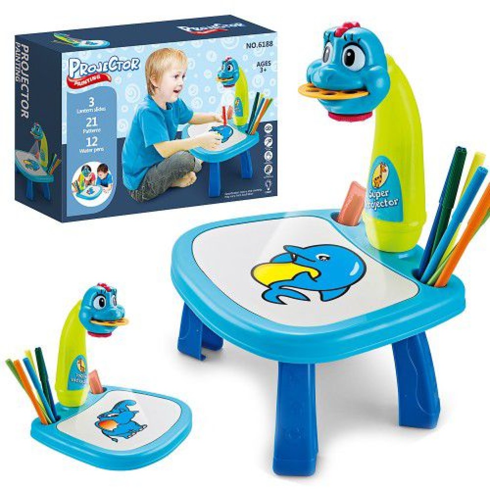 Children Led Projector Art Drawing Table