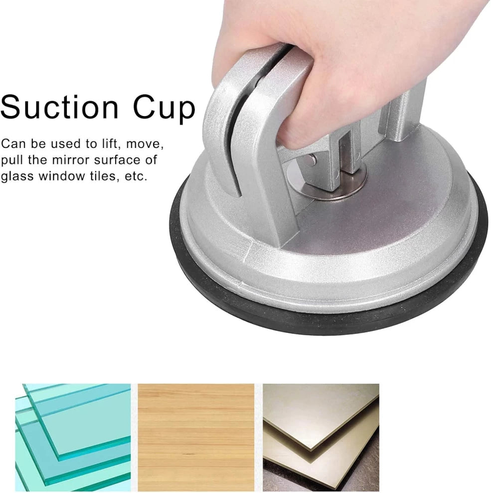 Suction Cups Lifter – 5-inch Vacuum Glass, Ceramic, Tile, Marble Floor Puller