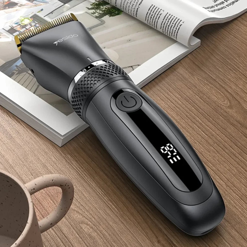 YESIDO Hair Clipper – Professional Cordless Grooming Tool MG06