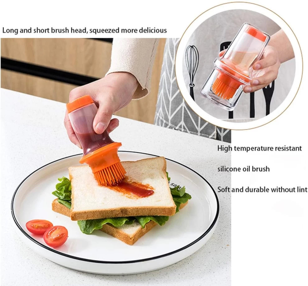 Sqeeze Olive Oil Brush for Kitchen
