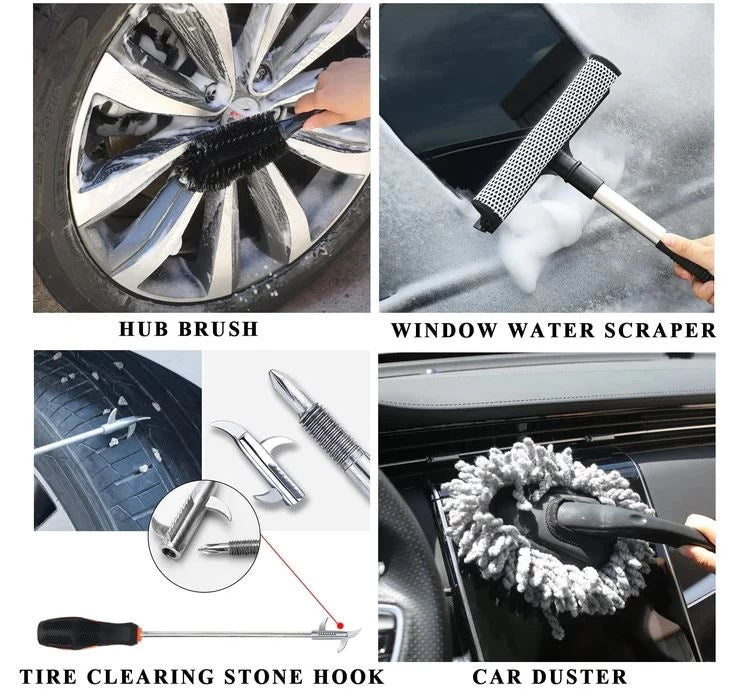 Car Wash Cleaning Tools Kit 23Pcs
