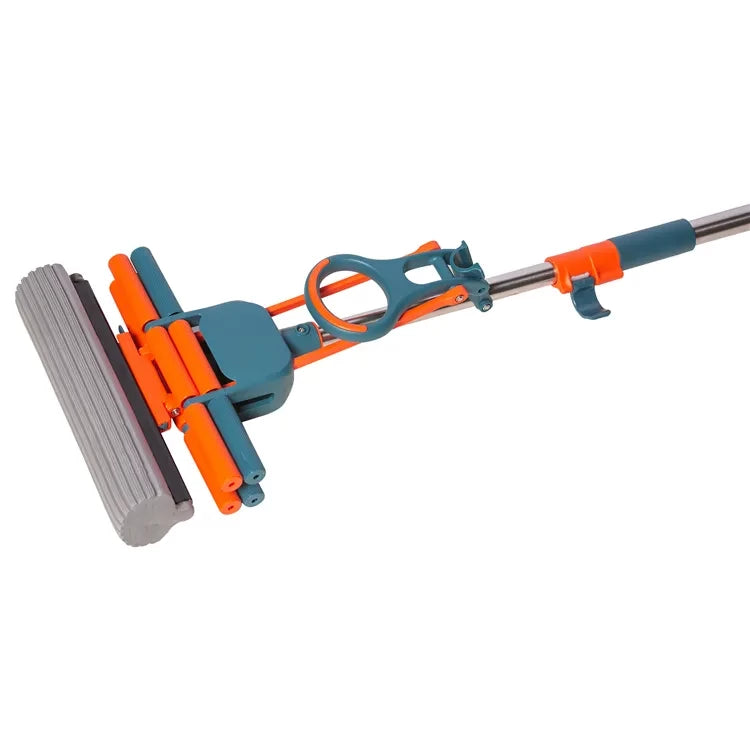 Stainless Steel Roller Rod PVA Sponge Mop