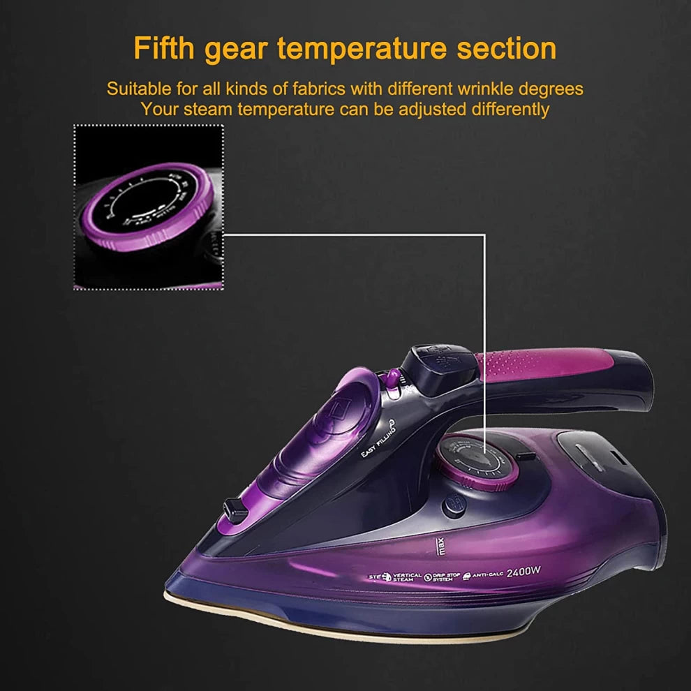Sokany Wireless Iron Steam Ironing Machine 2400W