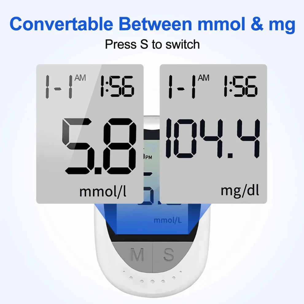 Blood Sugar Monitor Glucose Monitoring Kit