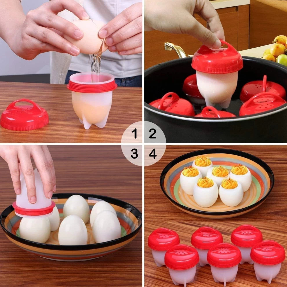 Silicone Egg Steamer Boil Egg Cooker