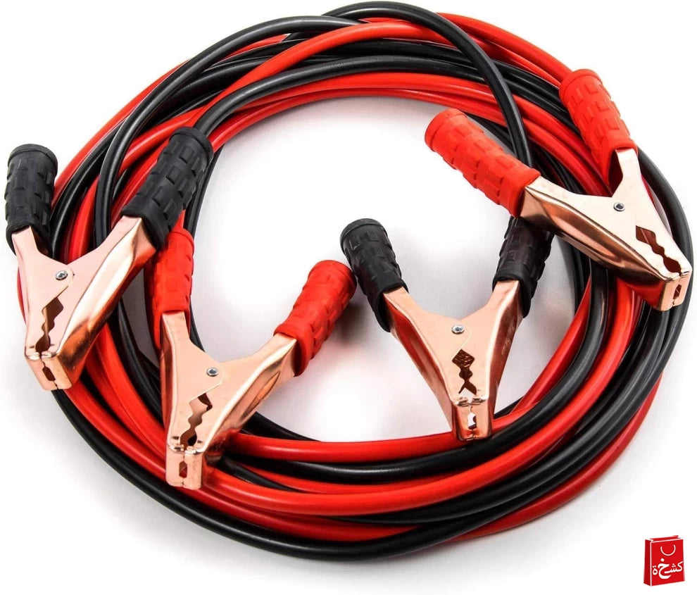 Car Battery Jumper Cable Red Positive, Black Negative 2000 AMP