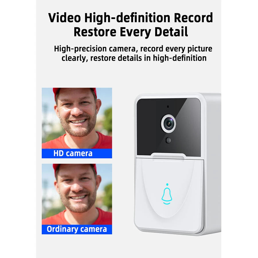 Smart Home Wireless Doorbell WiFi Waterproof-X9