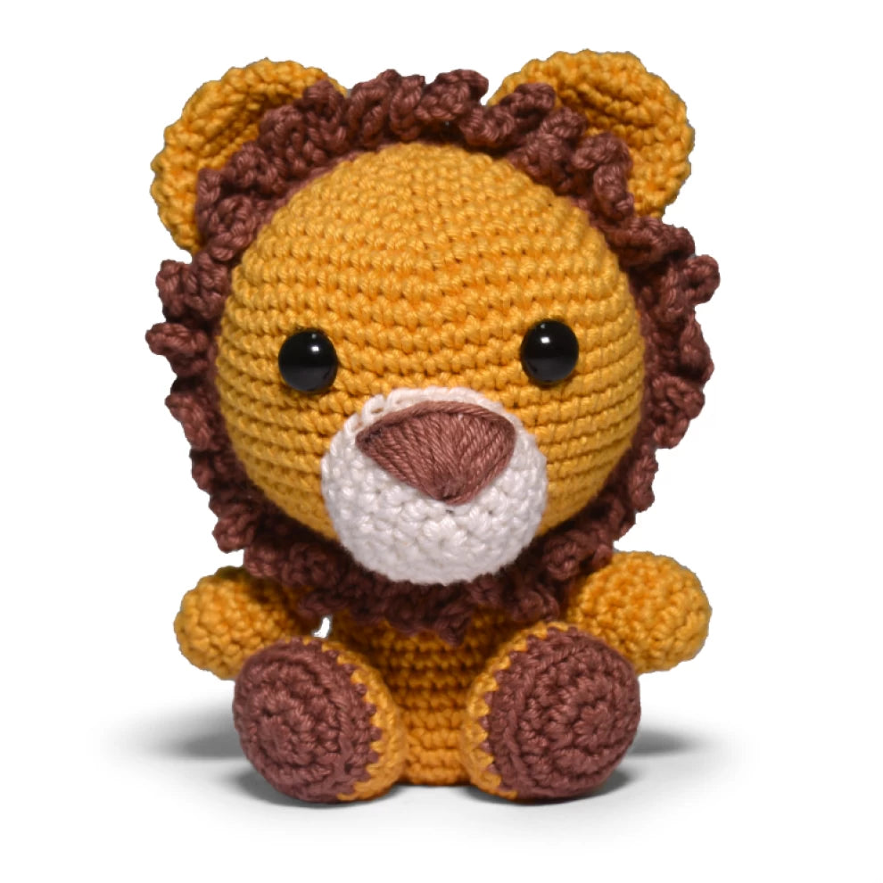 Circulo Amigurumi Crochet Kit - Safari Animals Baby Collection (Lion)