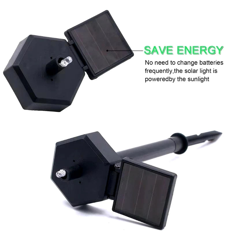Solar Owl Garden Light Outdoor Waterproof LED Lawn Lamp